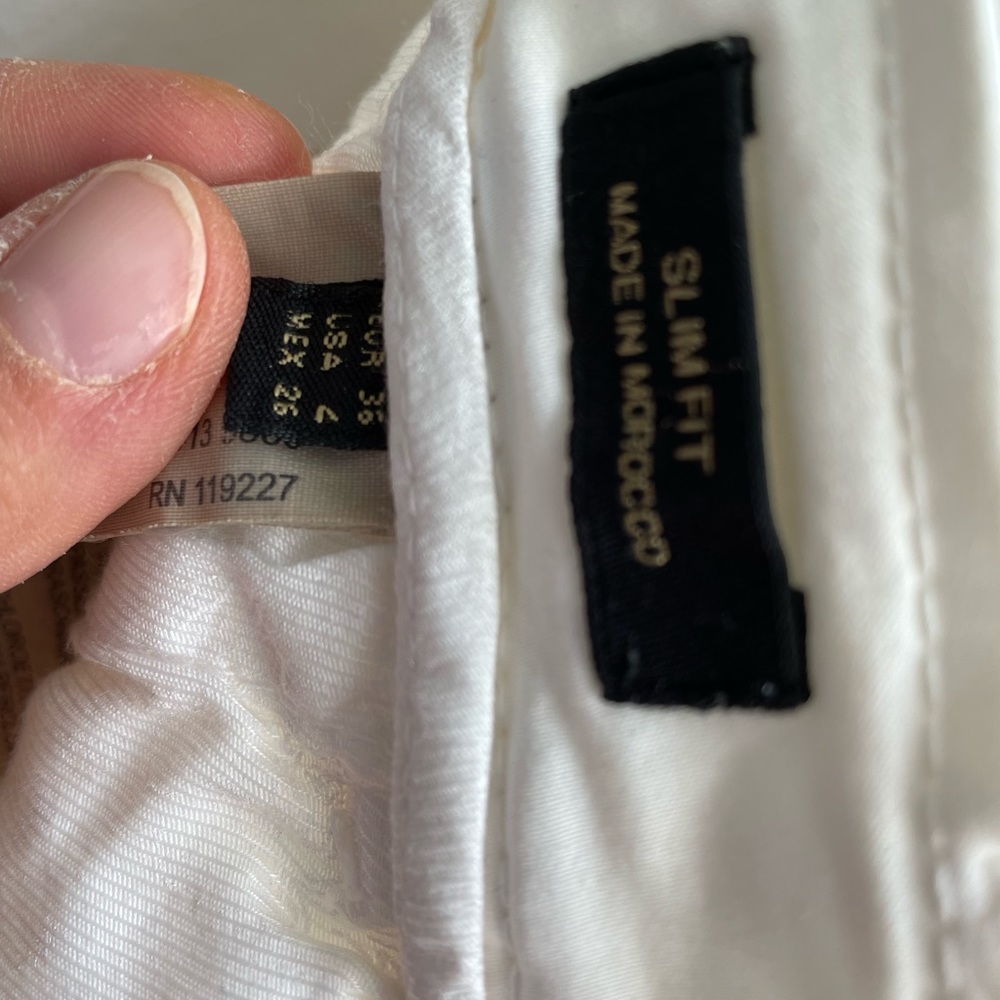 Massimo Dutti white short